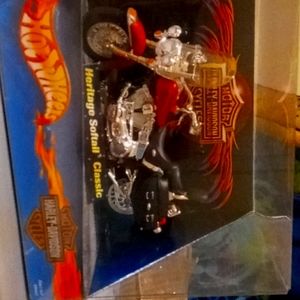 A Harley Davidson motor